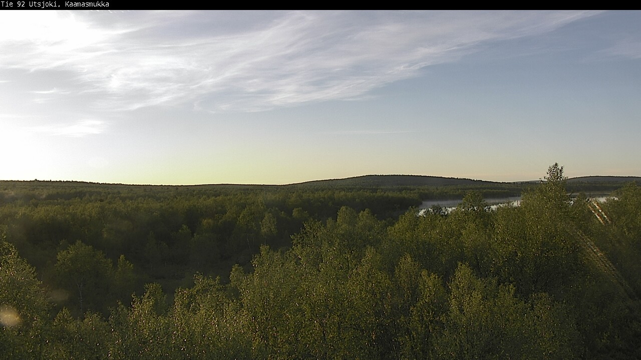 Weather Camera Image Väg 92 Utsjoki, Kaamasmukka, Utsjoki, Lappi