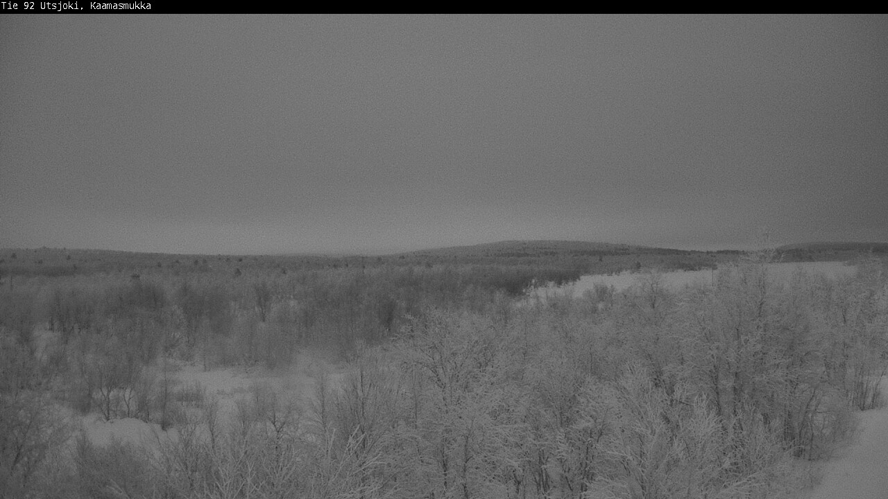 Kelikamerat Kuva Tie 92 Utsjoki, Kaamasmukka, Utsjoki, Lappi