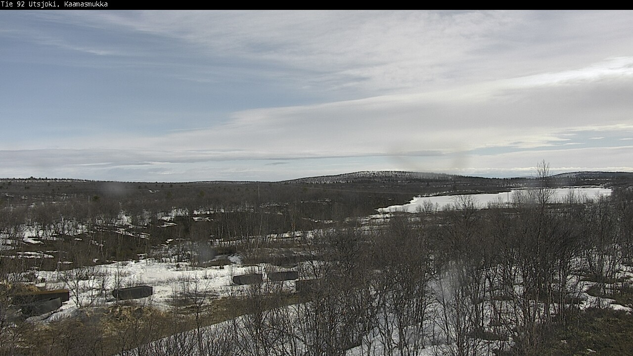 Weather Camera Image Väg 92 Utsjoki, Kaamasmukka, Utsjoki, Lappi