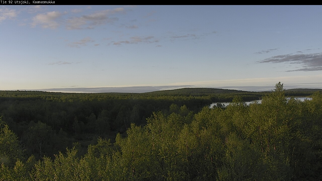 Weather Camera Image Väg 92 Utsjoki, Kaamasmukka, Utsjoki, Lappi
