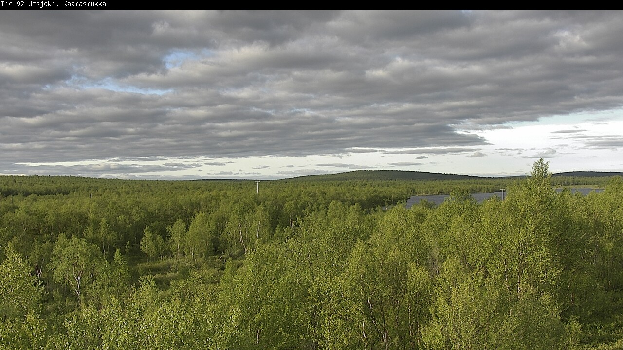Weather Camera Image Väg 92 Utsjoki, Kaamasmukka, Utsjoki, Lappi