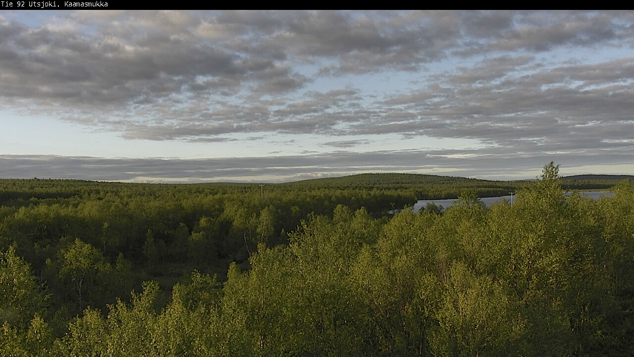 Weather Camera Image Väg 92 Utsjoki, Kaamasmukka, Utsjoki, Lappi
