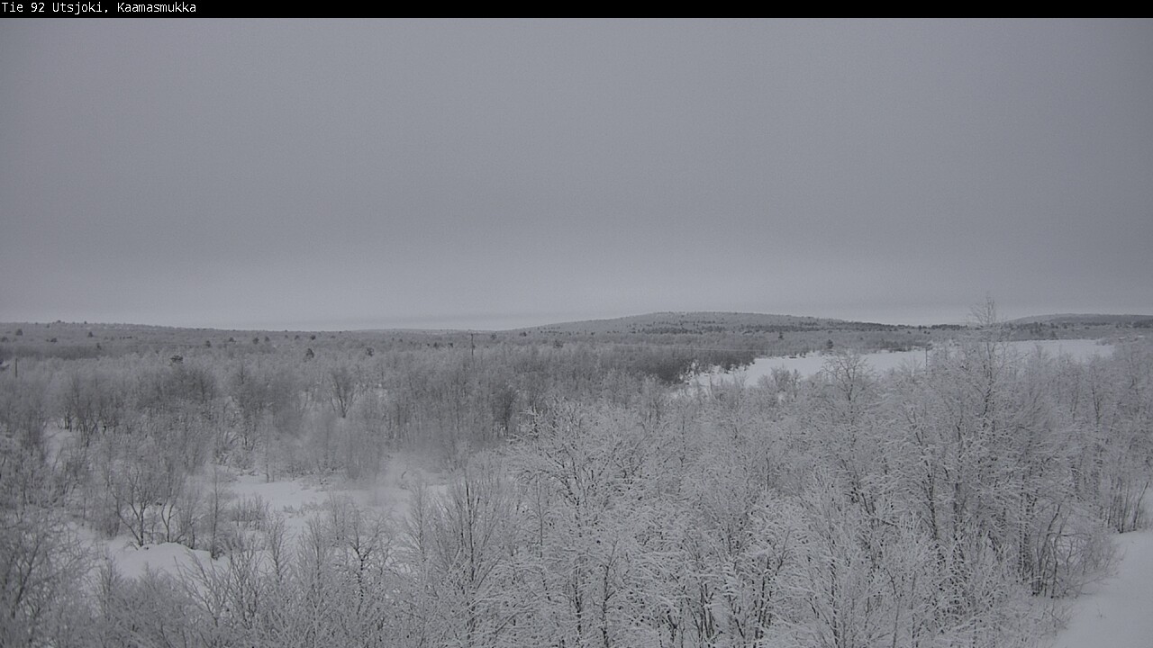 Kelikamerat Kuva Tie 92 Utsjoki, Kaamasmukka, Utsjoki, Lappi