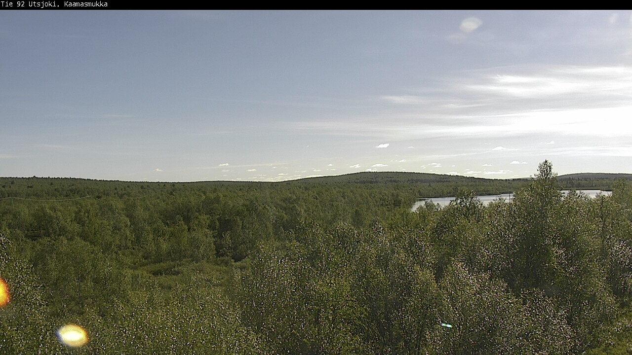 Weather Camera Image Väg 92 Utsjoki, Kaamasmukka, Utsjoki, Lappi