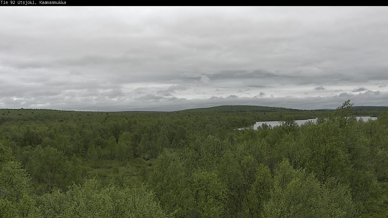 Weather Camera Image Road 92 Utsjoki, Kaamasmukka, Utsjoki, Lappi
