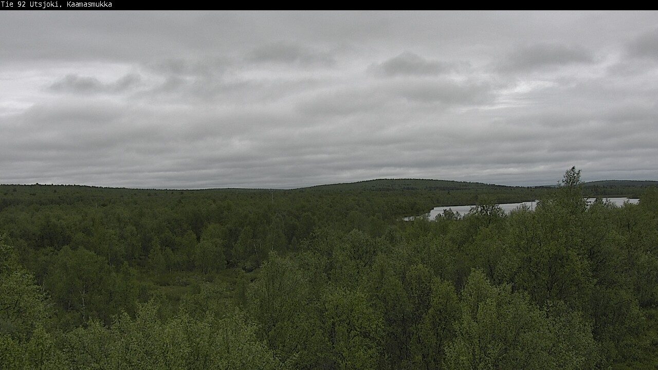 Weather Camera Image Väg 92 Utsjoki, Kaamasmukka, Utsjoki, Lappi