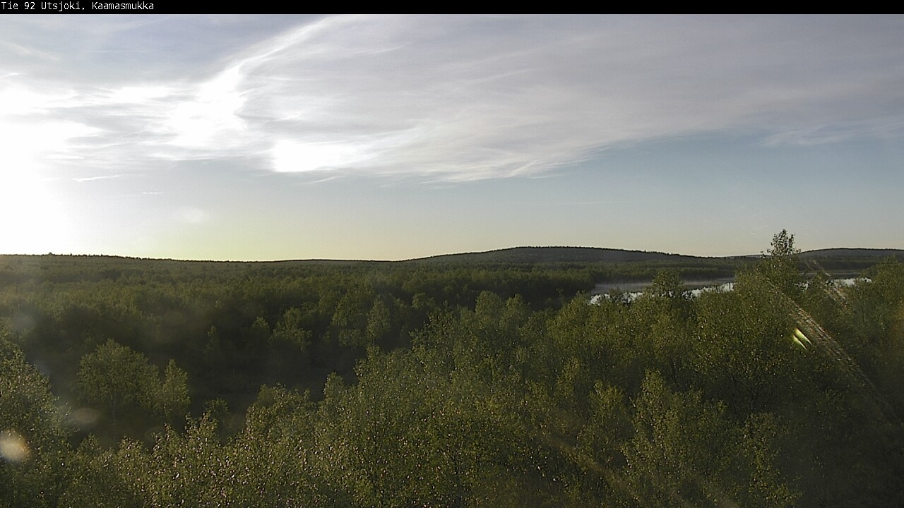 Weather Camera Image Väg 92 Utsjoki, Kaamasmukka, Utsjoki, Lappi