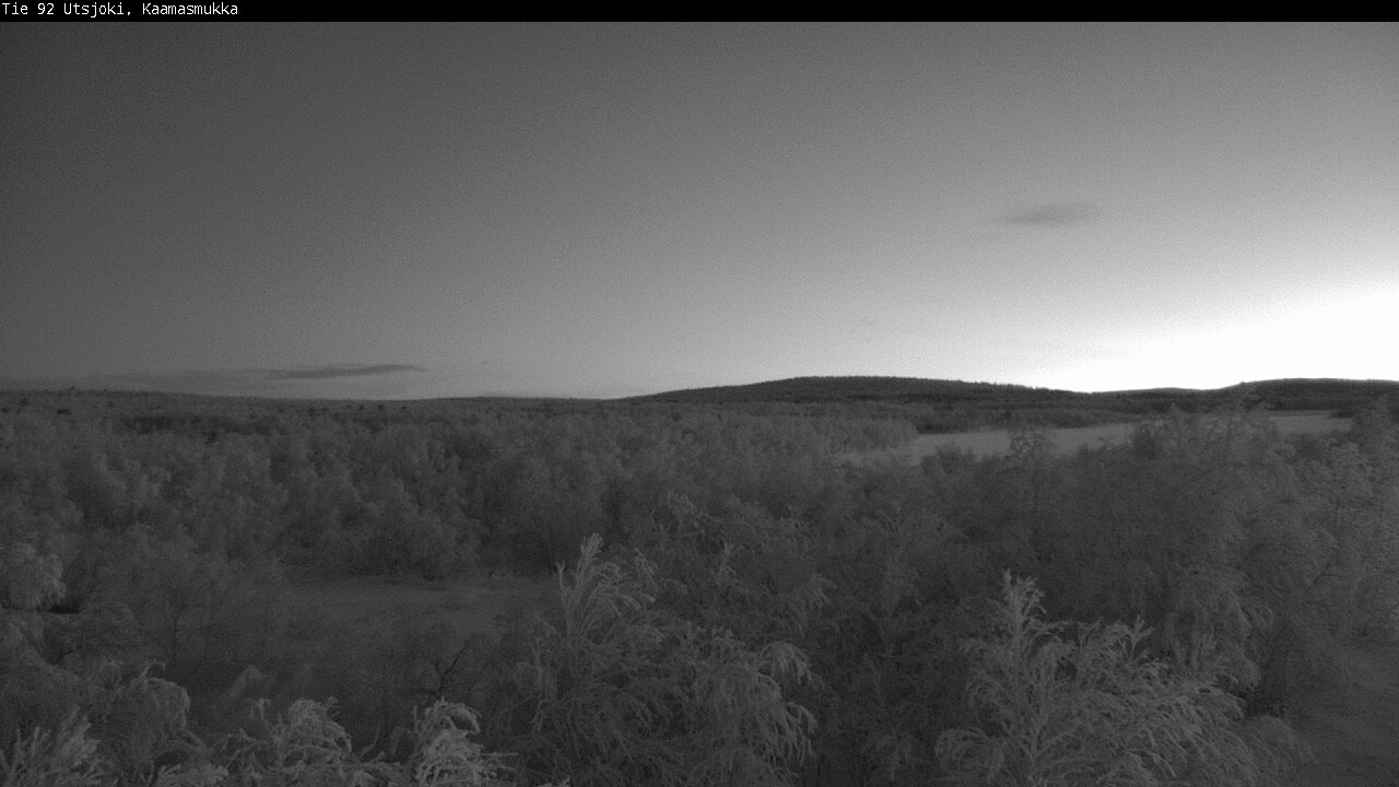 Kelikamerat Kuva Tie 92 Utsjoki, Kaamasmukka, Utsjoki, Lappi
