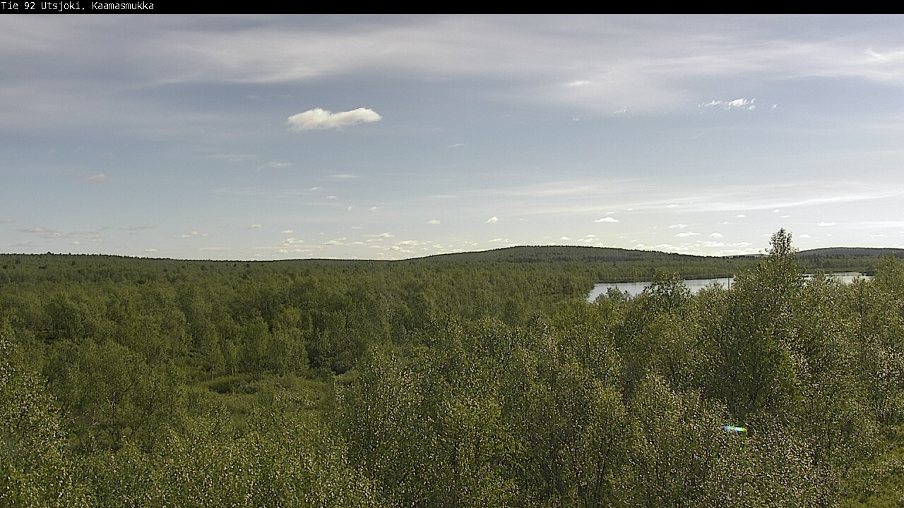 Weather Camera Image Väg 92 Utsjoki, Kaamasmukka, Utsjoki, Lappi