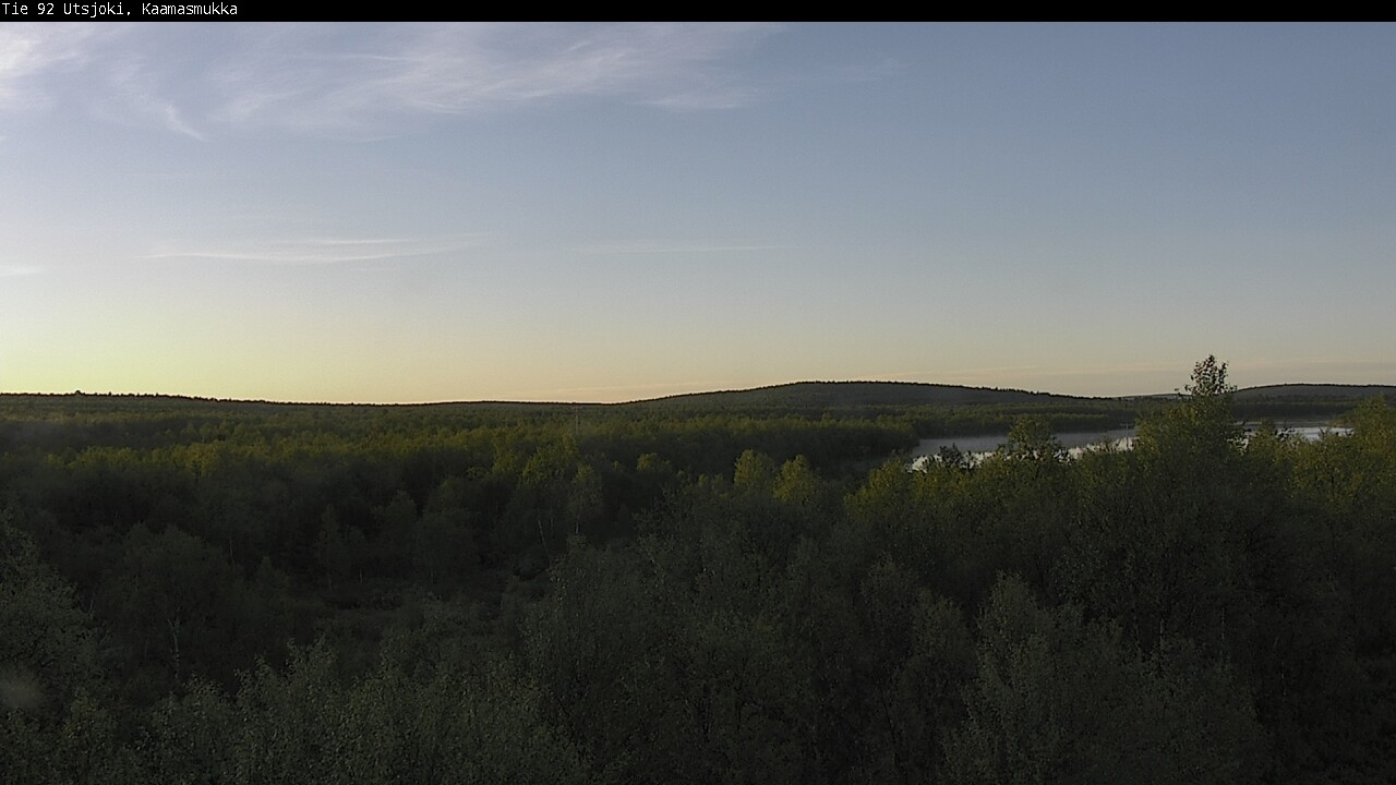 Weather Camera Image Väg 92 Utsjoki, Kaamasmukka, Utsjoki, Lappi