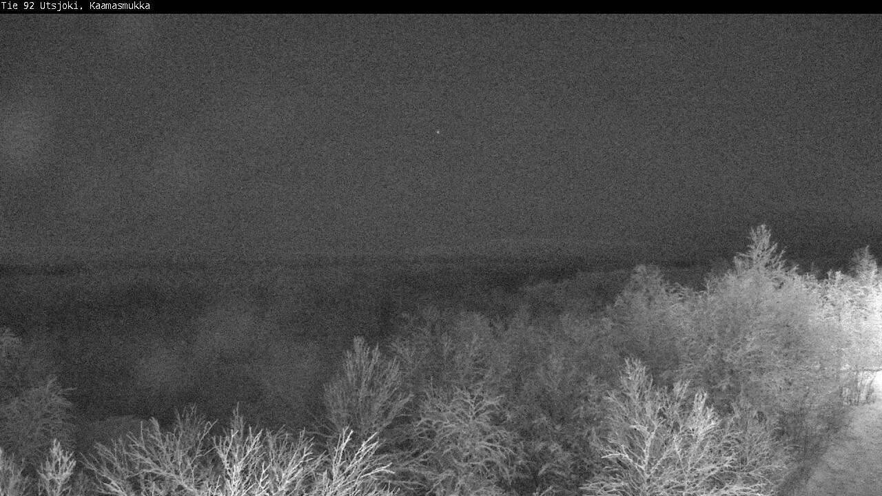 Weather Camera Image Väg 92 Utsjoki, Kaamasmukka, Utsjoki, Lappi