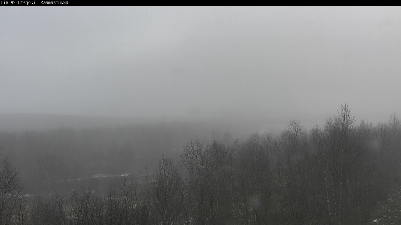 Kelikamerat Kuva Tie 92 Utsjoki, Kaamasmukka, Utsjoki, Lappi