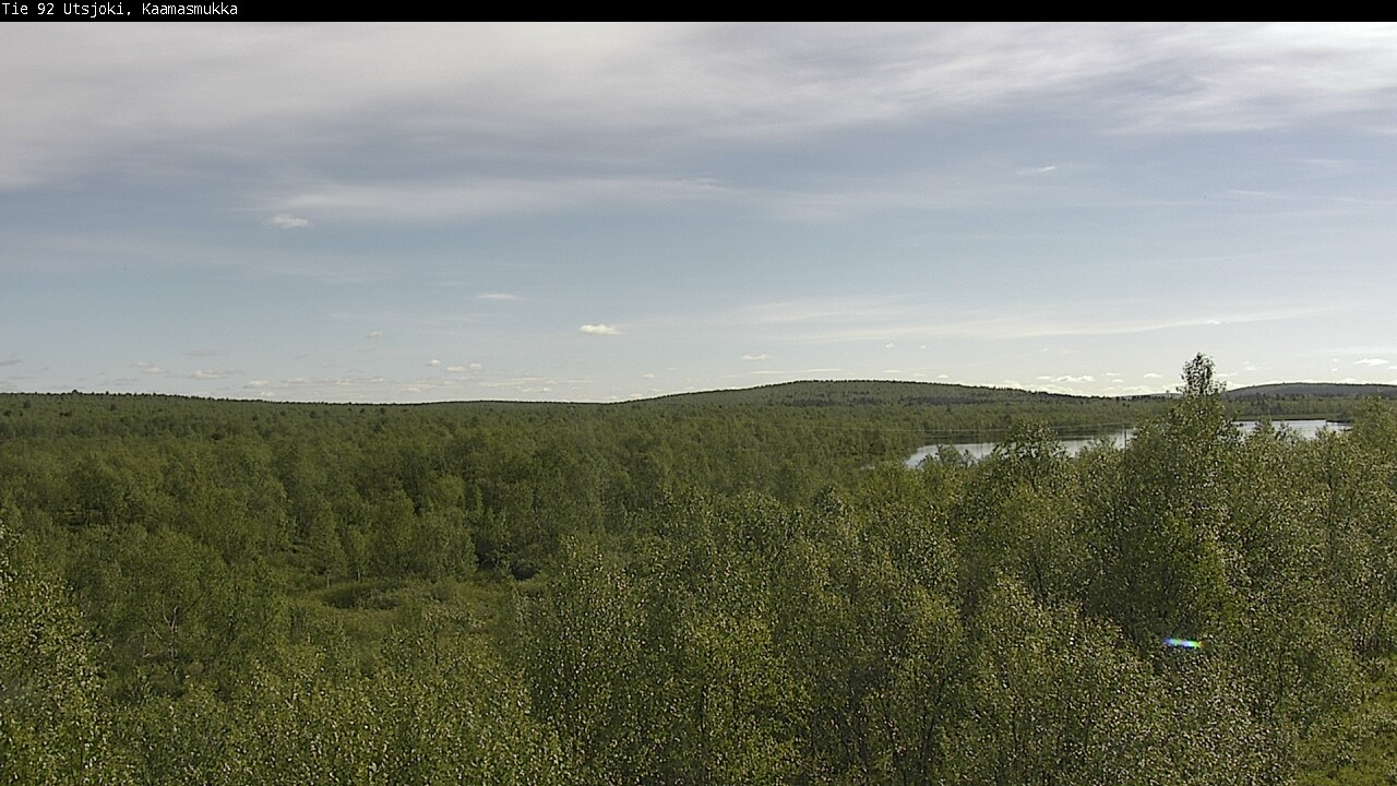 Weather Camera Image Väg 92 Utsjoki, Kaamasmukka, Utsjoki, Lappi