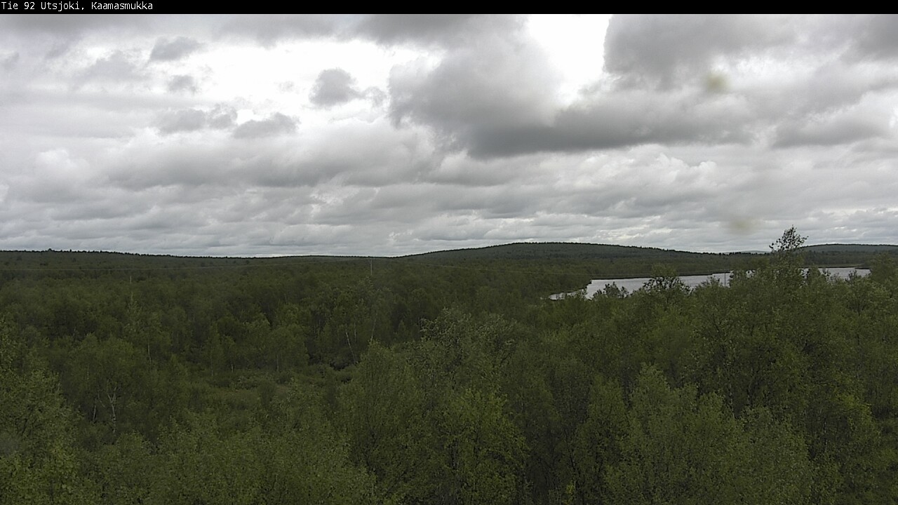 Weather Camera Image Road 92 Utsjoki, Kaamasmukka, Utsjoki, Lappi