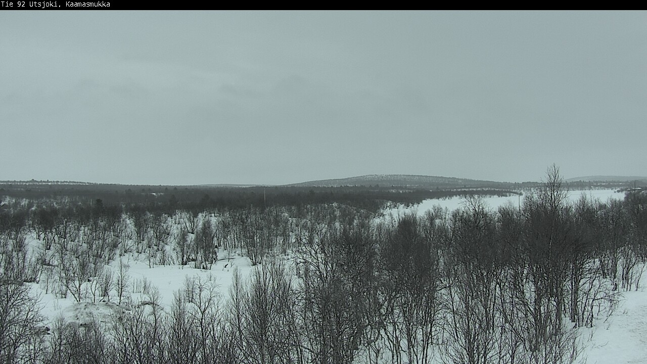 Kelikamerat Kuva Tie 92 Utsjoki, Kaamasmukka, Utsjoki, Lappi