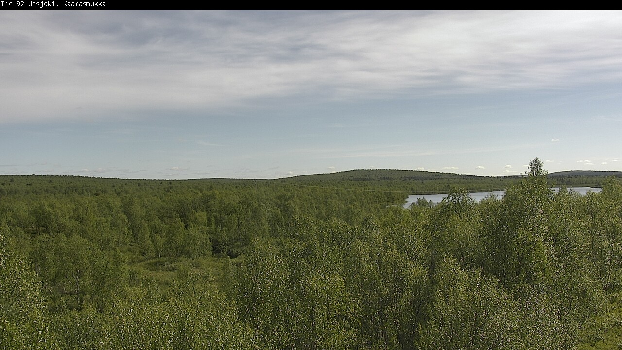 Weather Camera Image Väg 92 Utsjoki, Kaamasmukka, Utsjoki, Lappi