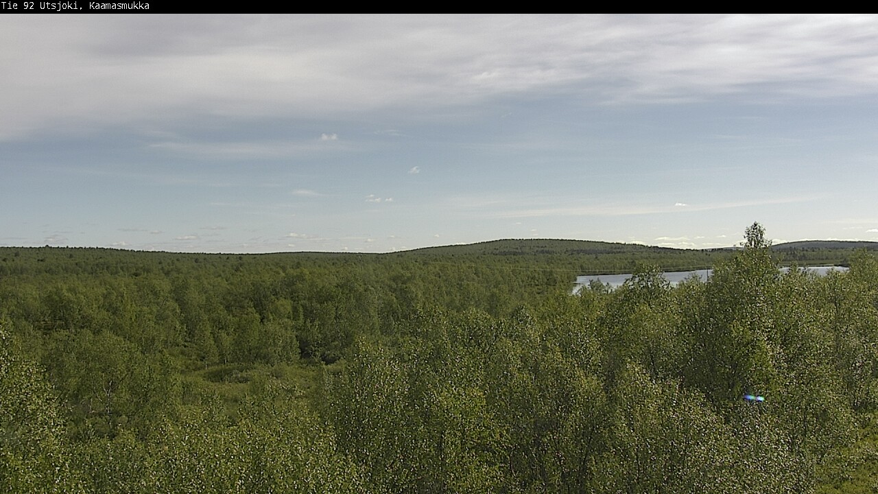 Weather Camera Image Väg 92 Utsjoki, Kaamasmukka, Utsjoki, Lappi