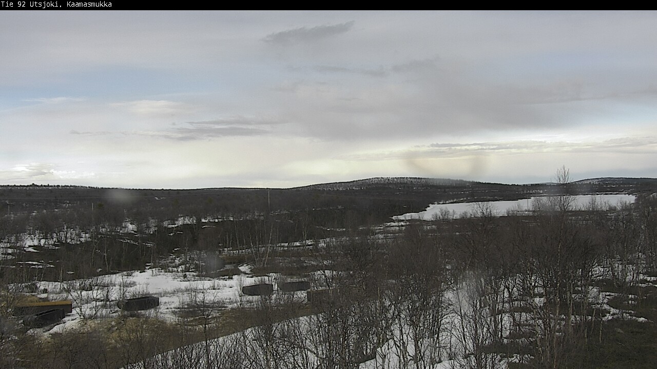 Weather Camera Image Väg 92 Utsjoki, Kaamasmukka, Utsjoki, Lappi
