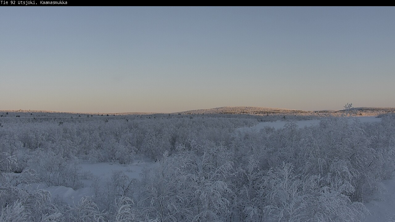 Kelikamerat Kuva Tie 92 Utsjoki, Kaamasmukka, Utsjoki, Lappi