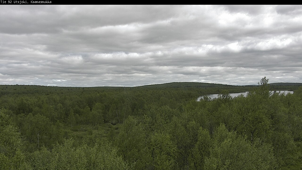 Weather Camera Image Väg 92 Utsjoki, Kaamasmukka, Utsjoki, Lappi