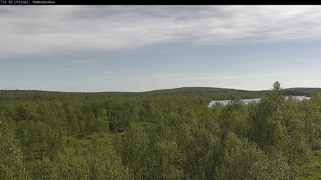 Weather Camera Image Väg 92 Utsjoki, Kaamasmukka, Utsjoki, Lappi
