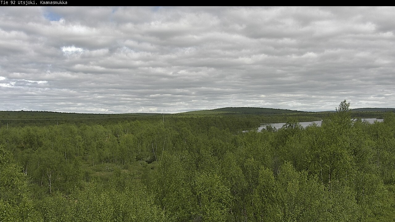 Weather Camera Image Väg 92 Utsjoki, Kaamasmukka, Utsjoki, Lappi