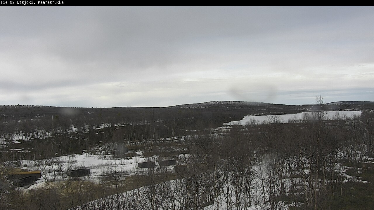 Weather Camera Image Väg 92 Utsjoki, Kaamasmukka, Utsjoki, Lappi