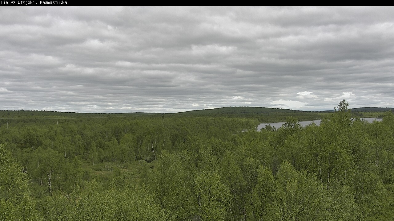 Weather Camera Image Väg 92 Utsjoki, Kaamasmukka, Utsjoki, Lappi