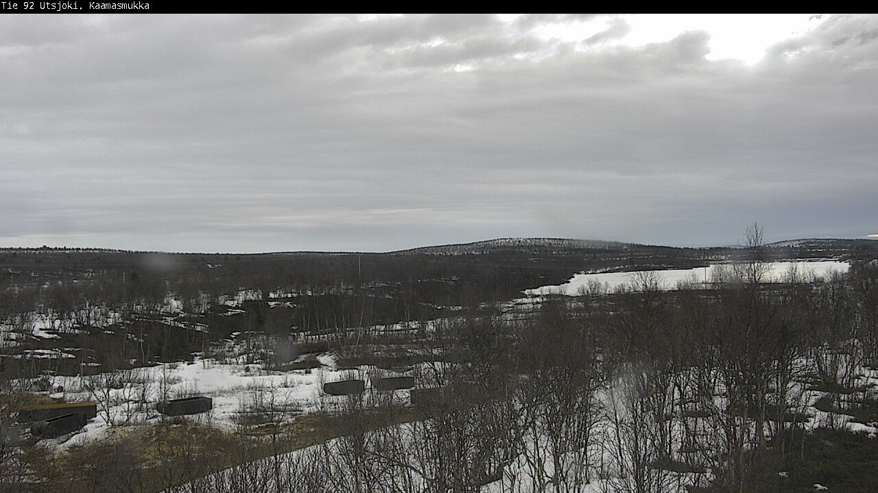 Weather Camera Image Väg 92 Utsjoki, Kaamasmukka, Utsjoki, Lappi