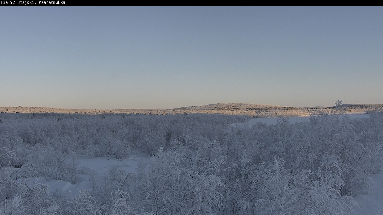 Kelikamerat Kuva Tie 92 Utsjoki, Kaamasmukka, Utsjoki, Lappi