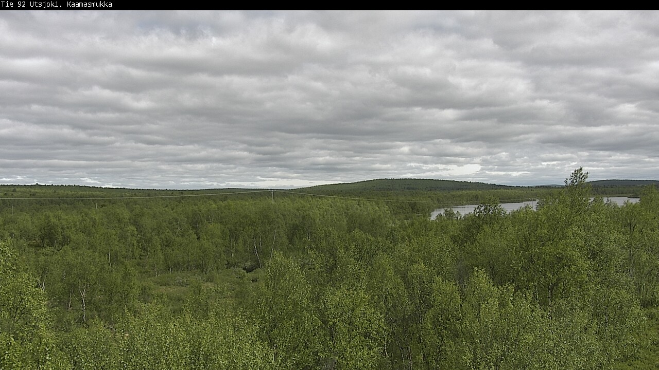 Weather Camera Image Väg 92 Utsjoki, Kaamasmukka, Utsjoki, Lappi
