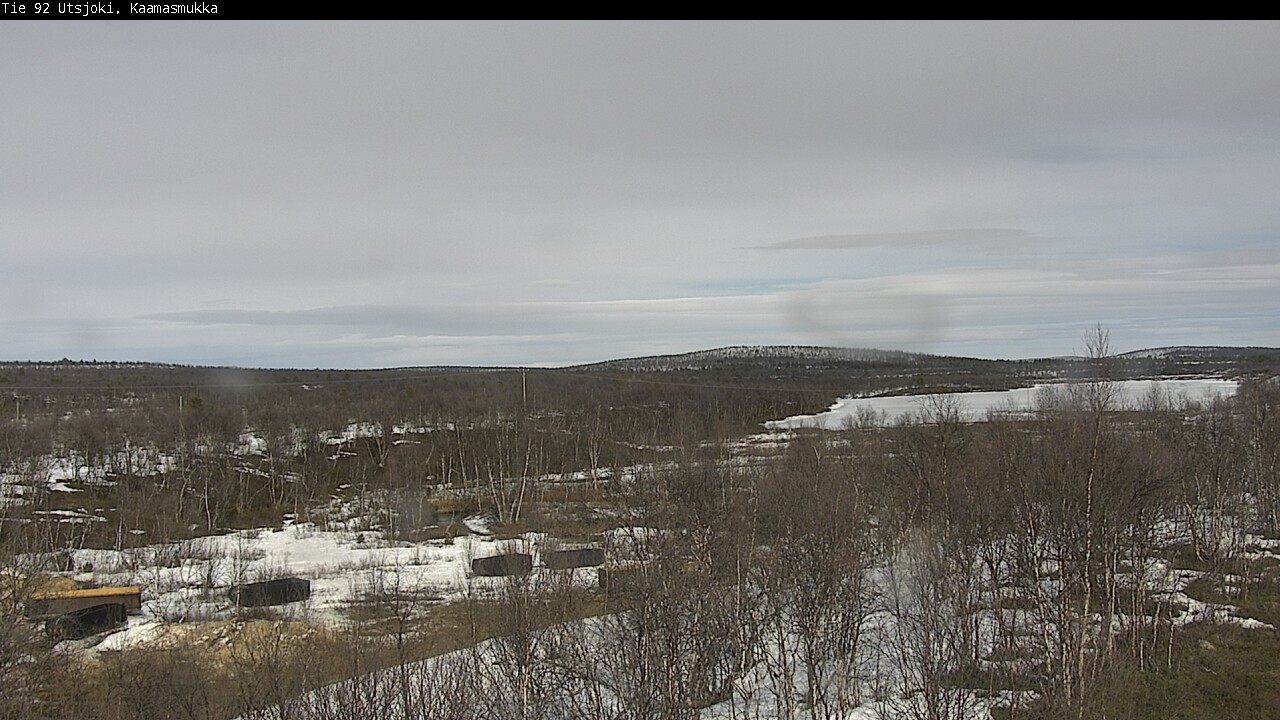 Weather Camera Image Väg 92 Utsjoki, Kaamasmukka, Utsjoki, Lappi