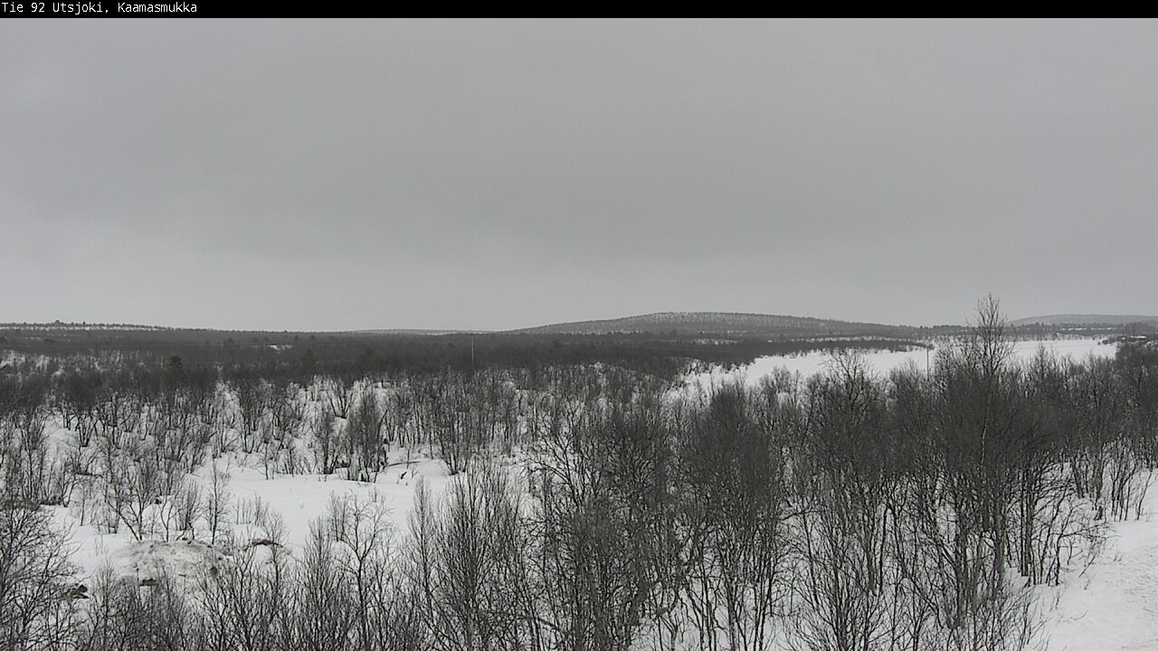 Kelikamerat Kuva Tie 92 Utsjoki, Kaamasmukka, Utsjoki, Lappi