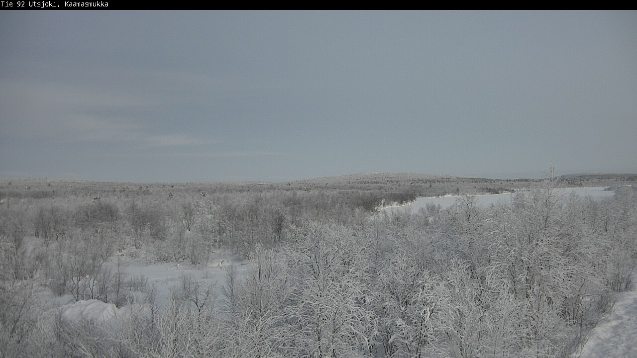 Weather Camera Image Väg 92 Utsjoki, Kaamasmukka, Utsjoki, Lappi