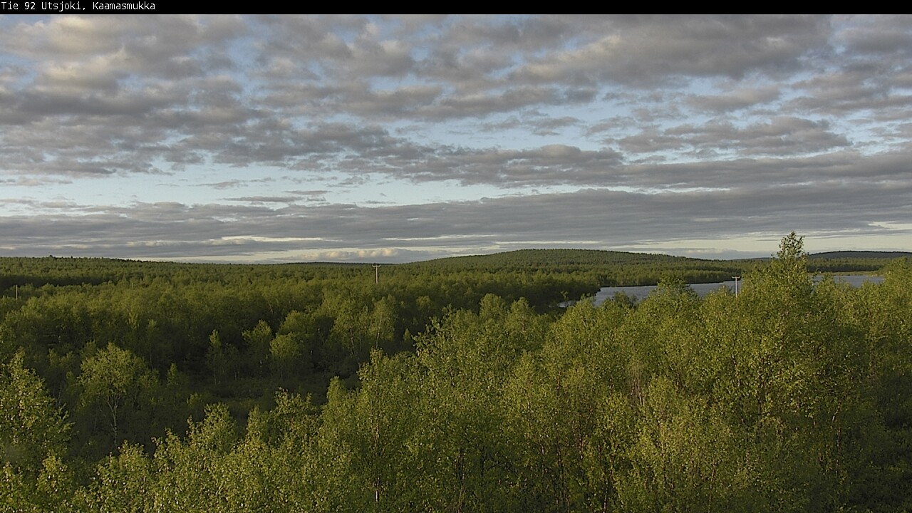 Weather Camera Image Väg 92 Utsjoki, Kaamasmukka, Utsjoki, Lappi