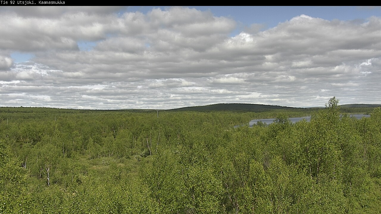 Weather Camera Image Väg 92 Utsjoki, Kaamasmukka, Utsjoki, Lappi