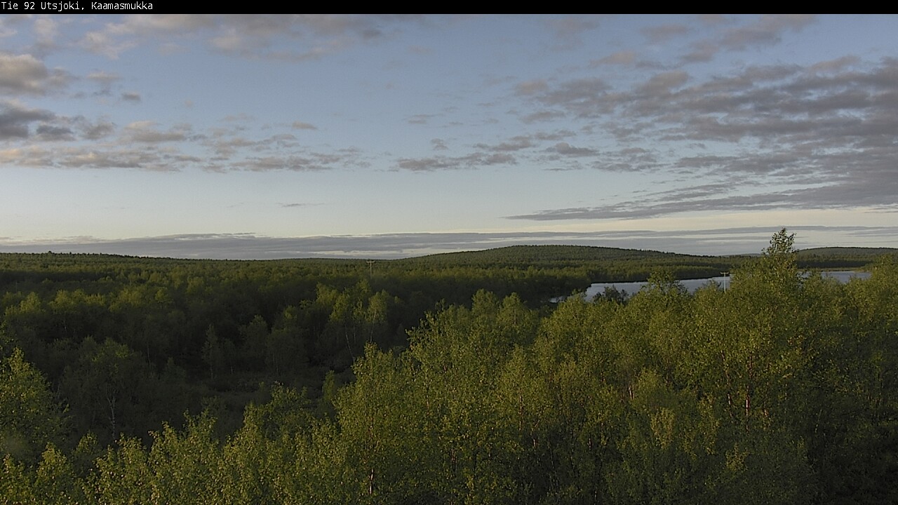Weather Camera Image Väg 92 Utsjoki, Kaamasmukka, Utsjoki, Lappi