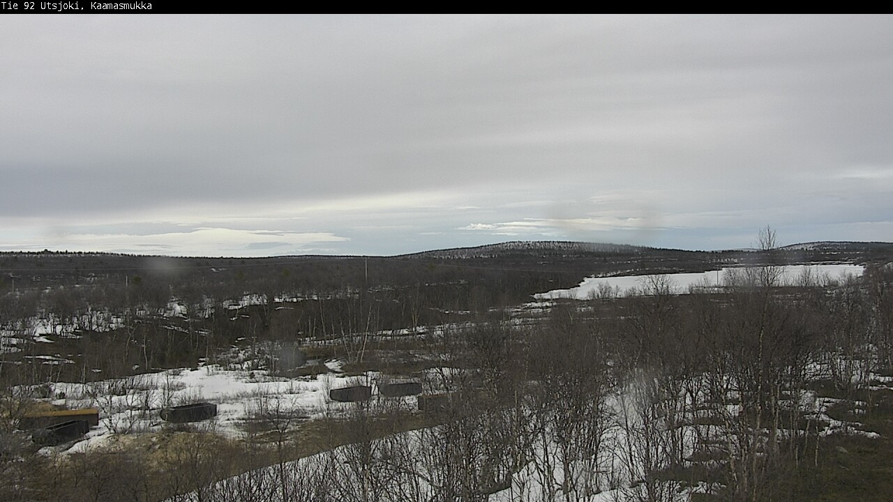 Weather Camera Image Väg 92 Utsjoki, Kaamasmukka, Utsjoki, Lappi