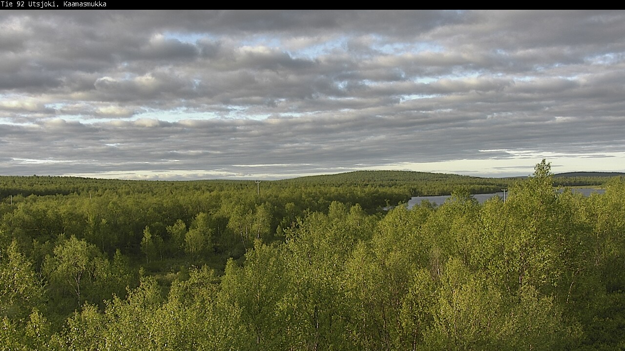Weather Camera Image Väg 92 Utsjoki, Kaamasmukka, Utsjoki, Lappi