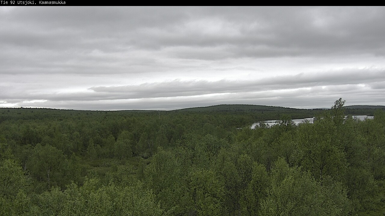 Kelikamerat Kuva Tie 92 Utsjoki, Kaamasmukka, Utsjoki, Lappi