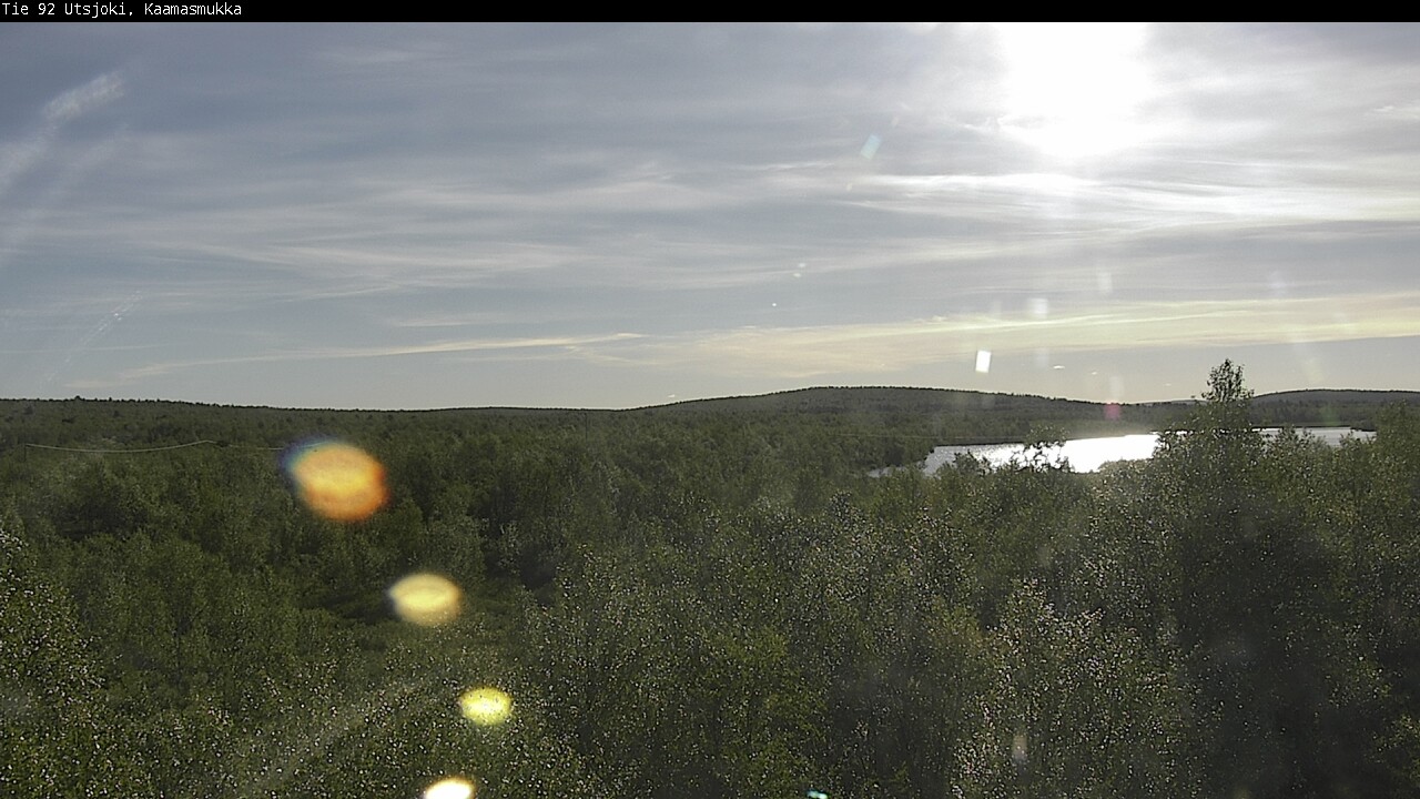 Weather Camera Image Väg 92 Utsjoki, Kaamasmukka, Utsjoki, Lappi
