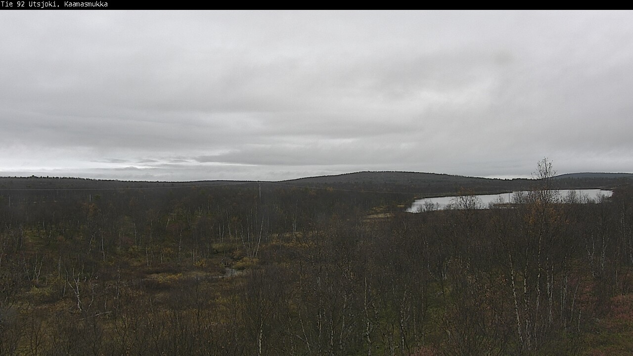Weather Camera Image Road 92 Utsjoki, Kaamasmukka, Utsjoki, Lappi