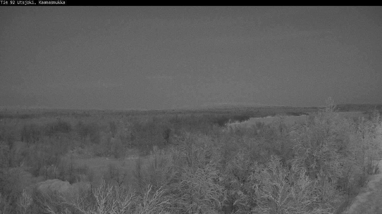 Weather Camera Image Väg 92 Utsjoki, Kaamasmukka, Utsjoki, Lappi