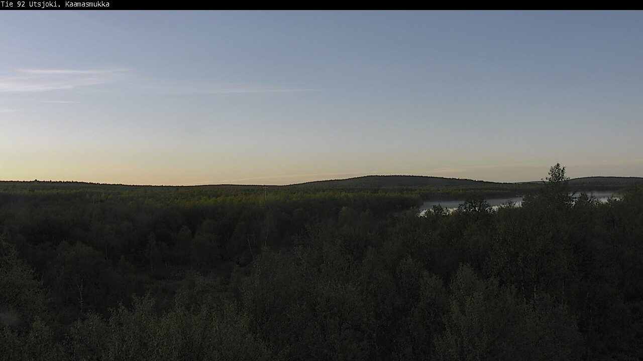 Weather Camera Image Väg 92 Utsjoki, Kaamasmukka, Utsjoki, Lappi