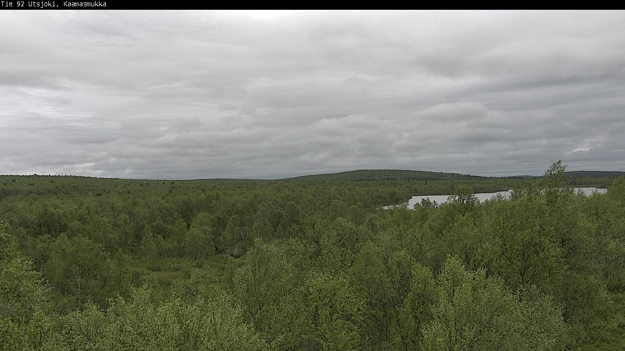 Weather Camera Image Road 92 Utsjoki, Kaamasmukka, Utsjoki, Lappi