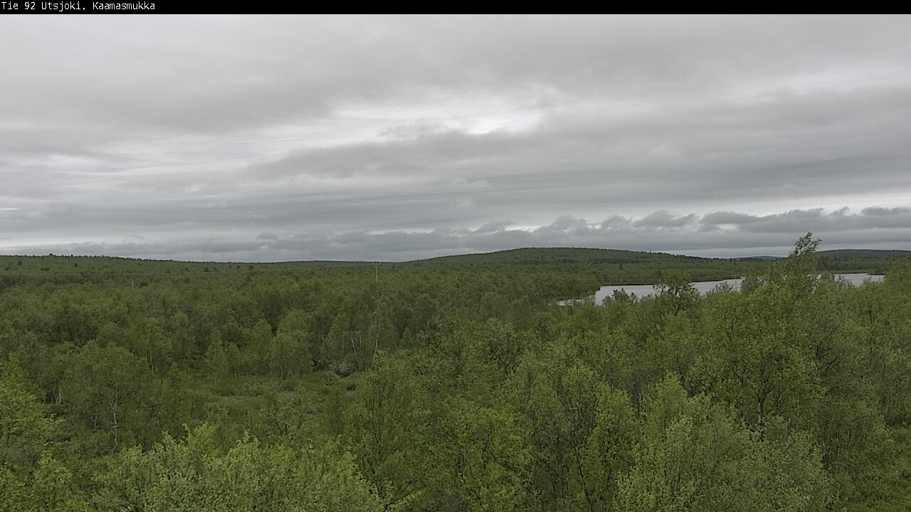 Weather Camera Image Väg 92 Utsjoki, Kaamasmukka, Utsjoki, Lappi