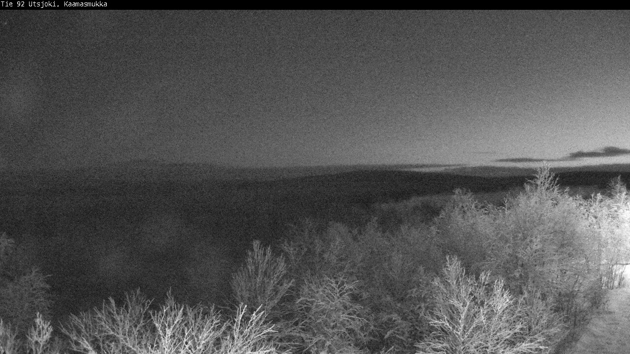 Weather Camera Image Road 92 Utsjoki, Kaamasmukka, Utsjoki, Lappi