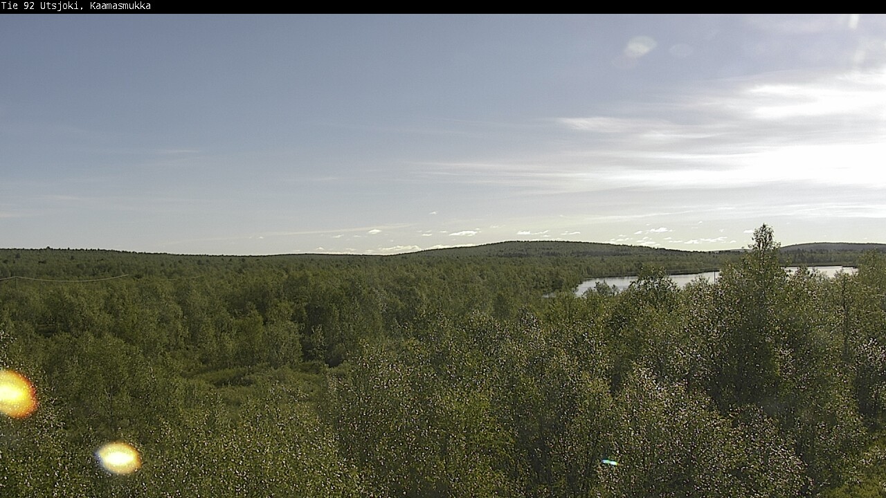 Weather Camera Image Väg 92 Utsjoki, Kaamasmukka, Utsjoki, Lappi
