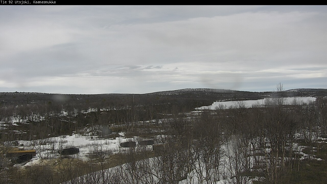 Weather Camera Image Väg 92 Utsjoki, Kaamasmukka, Utsjoki, Lappi