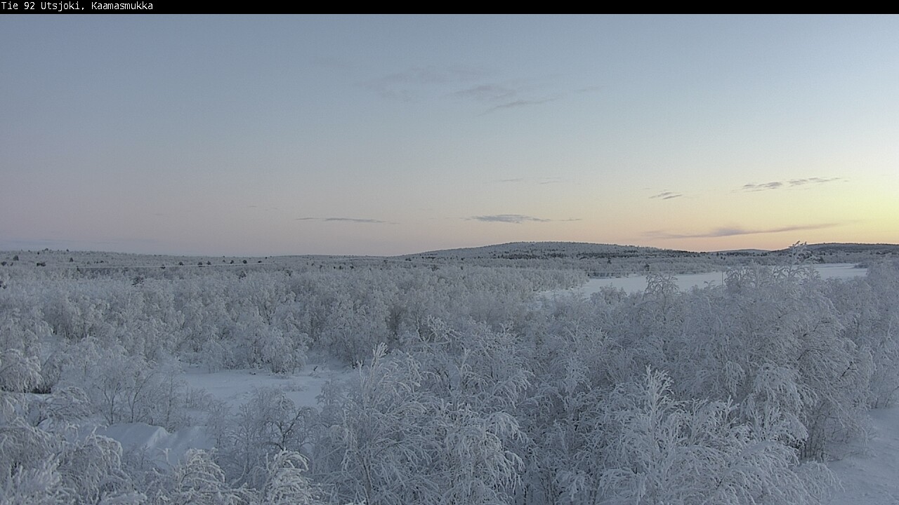 Weather Camera Image Road 92 Utsjoki, Kaamasmukka, Utsjoki, Lappi